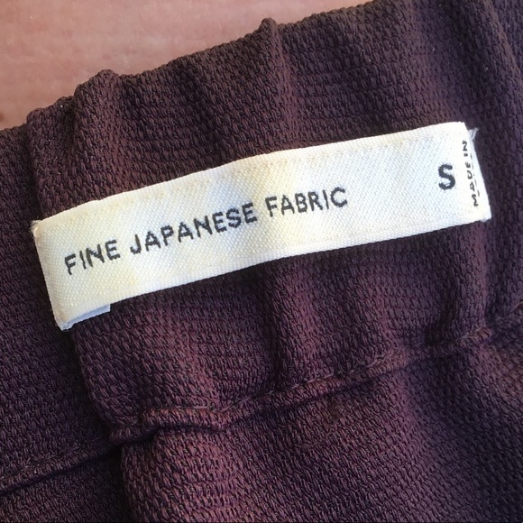 Aritzia Babaton Dexter Pants in Maroon Size Small - Picture 4 of 5